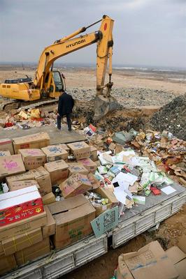 武漢銷(xiāo)毀過(guò)期食品 回收